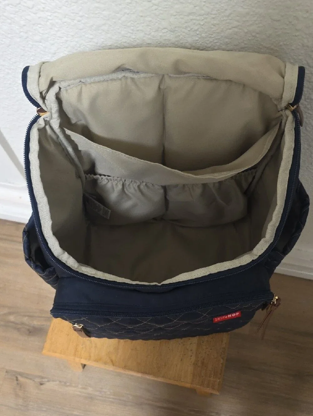 Skip Hop Navy Diaper Bag